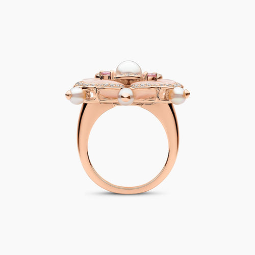 Rose Gold / White Freshwater / N