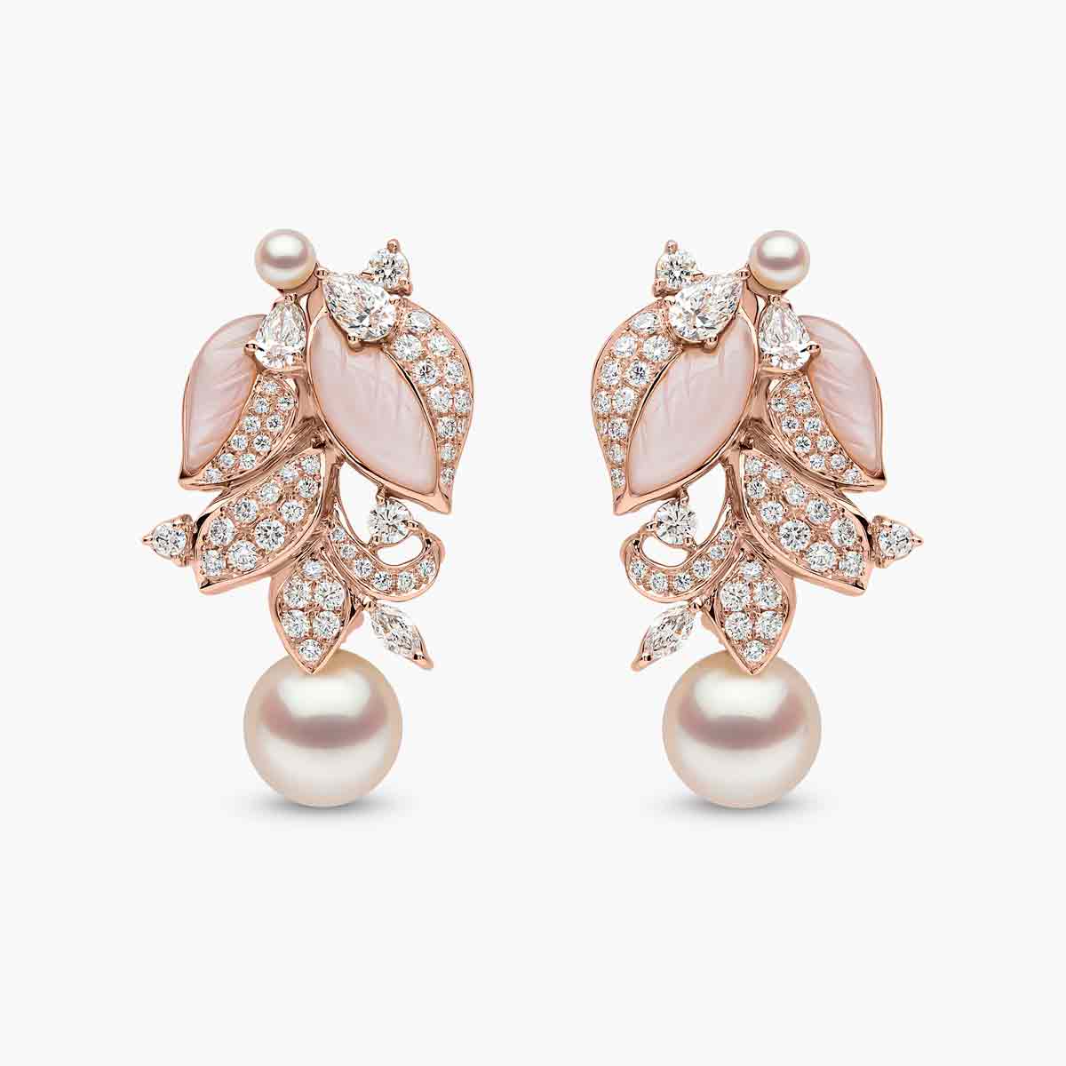 Rose Gold / White Freshwater