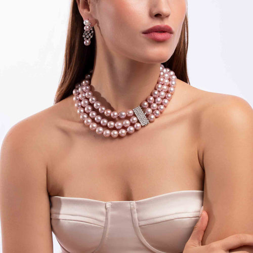 White Gold / Pink Freshwater