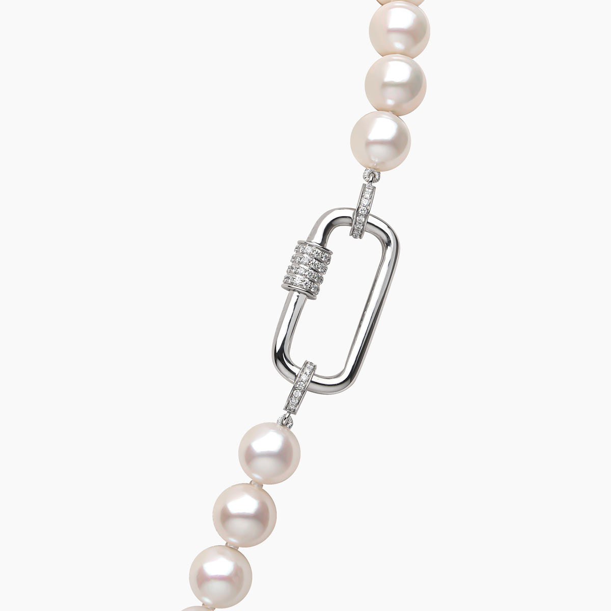 Classic Freshwater Pearl Strand Clasp Necklace | Yoko London