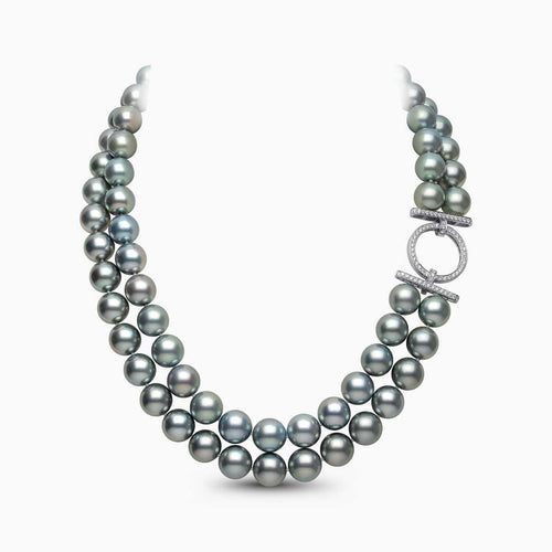 White Gold/ Blue Tahitian