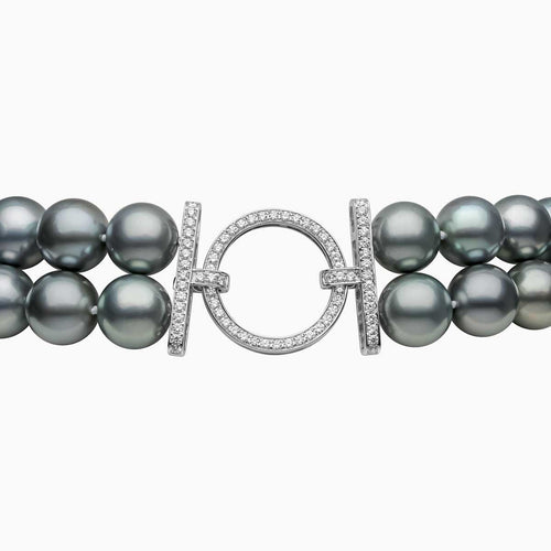 White Gold/ Blue Tahitian