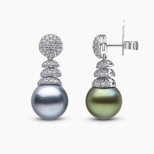 White Gold / Multicolour Tahitian