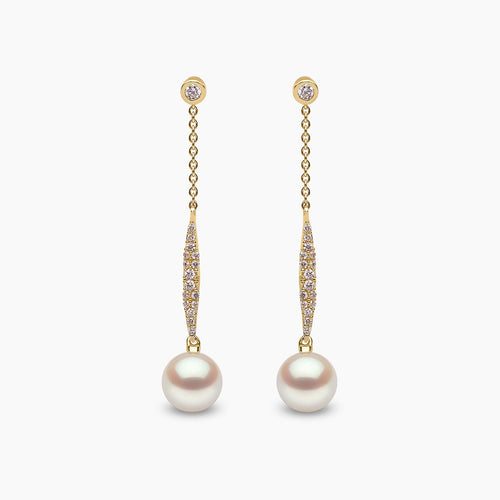 Yellow Gold / White Freshwater