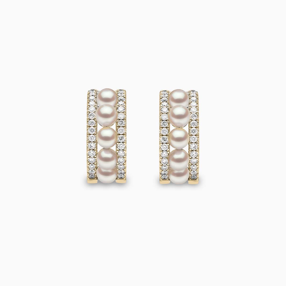 Diamond hoop earrings deals london