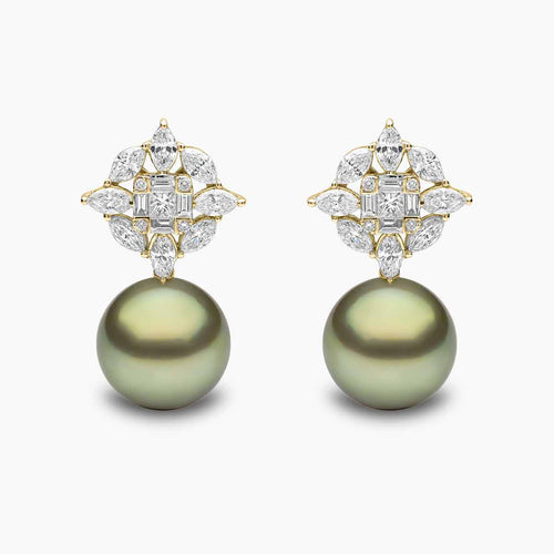 Yellow Gold / Pistachio Tahitian