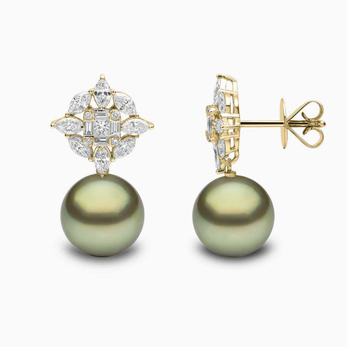 Yellow Gold / Pistachio Tahitian