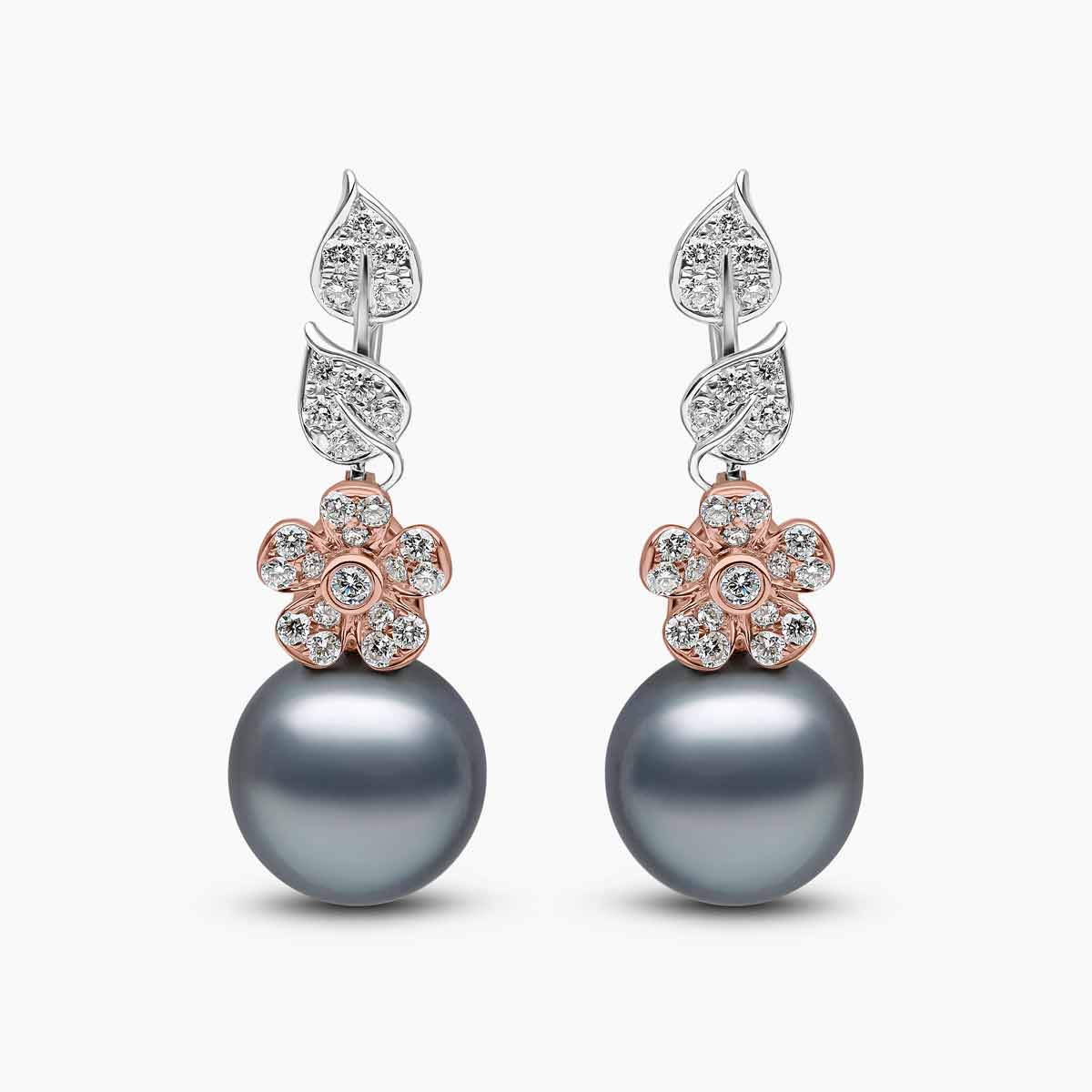 Blue Tahitian / White Gold