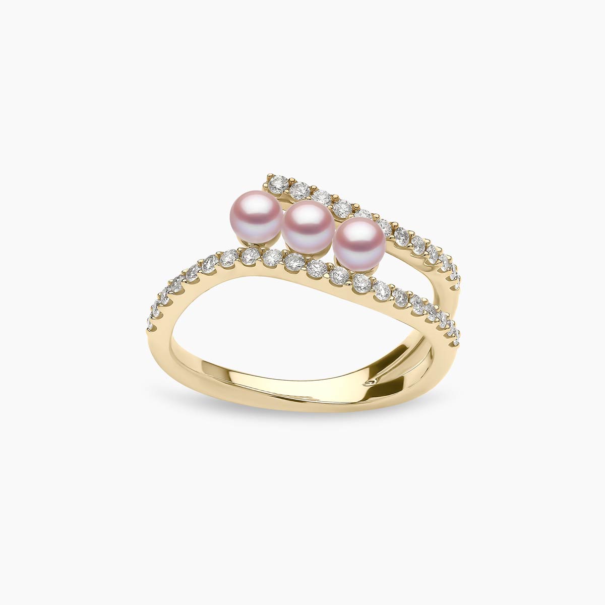 Yellow Gold / Pink Freshwater