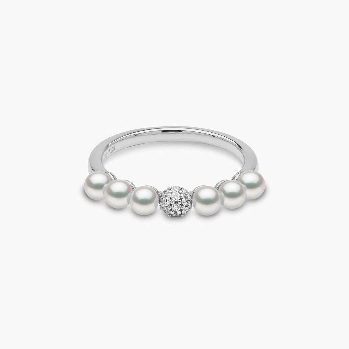 新品未開封GALACTIC MUTHERLAND /MUTHER'S PEARL Eclipse Pearl & Diamond Cosmic Ring | Yoko London