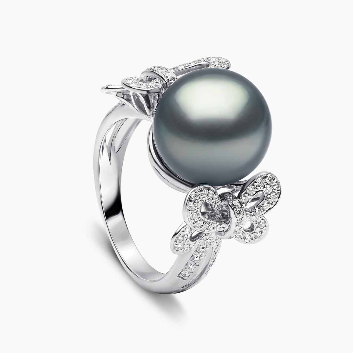 White Gold / Blue Tahitian / N