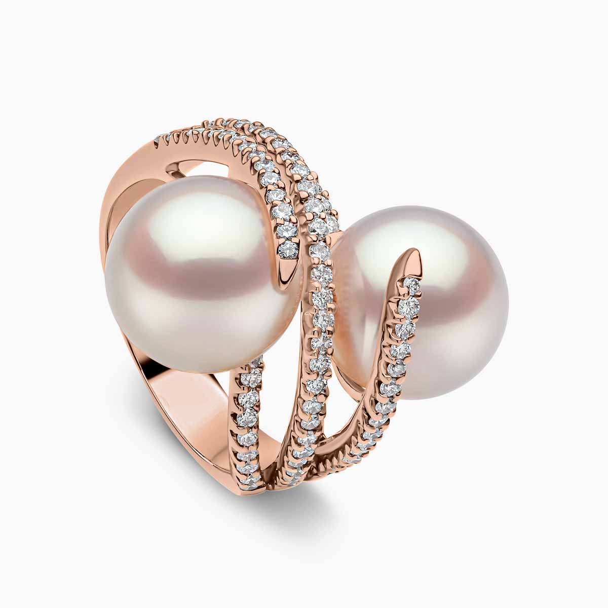 Rose Gold / White Australian South Sea / N