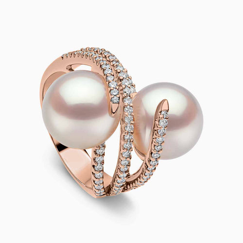 Rose Gold / White Australian South Sea / N