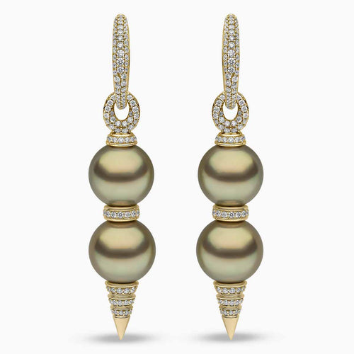 Yellow Gold / Pistachio Tahitian