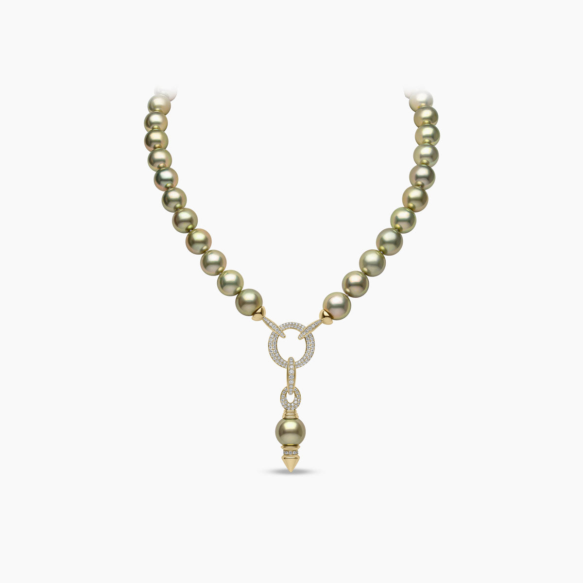 Yellow Gold / Pistachio Tahitian