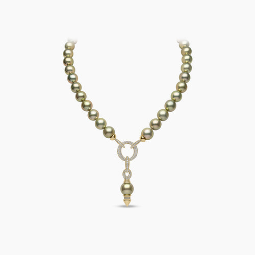 Yellow Gold / Pistachio Tahitian