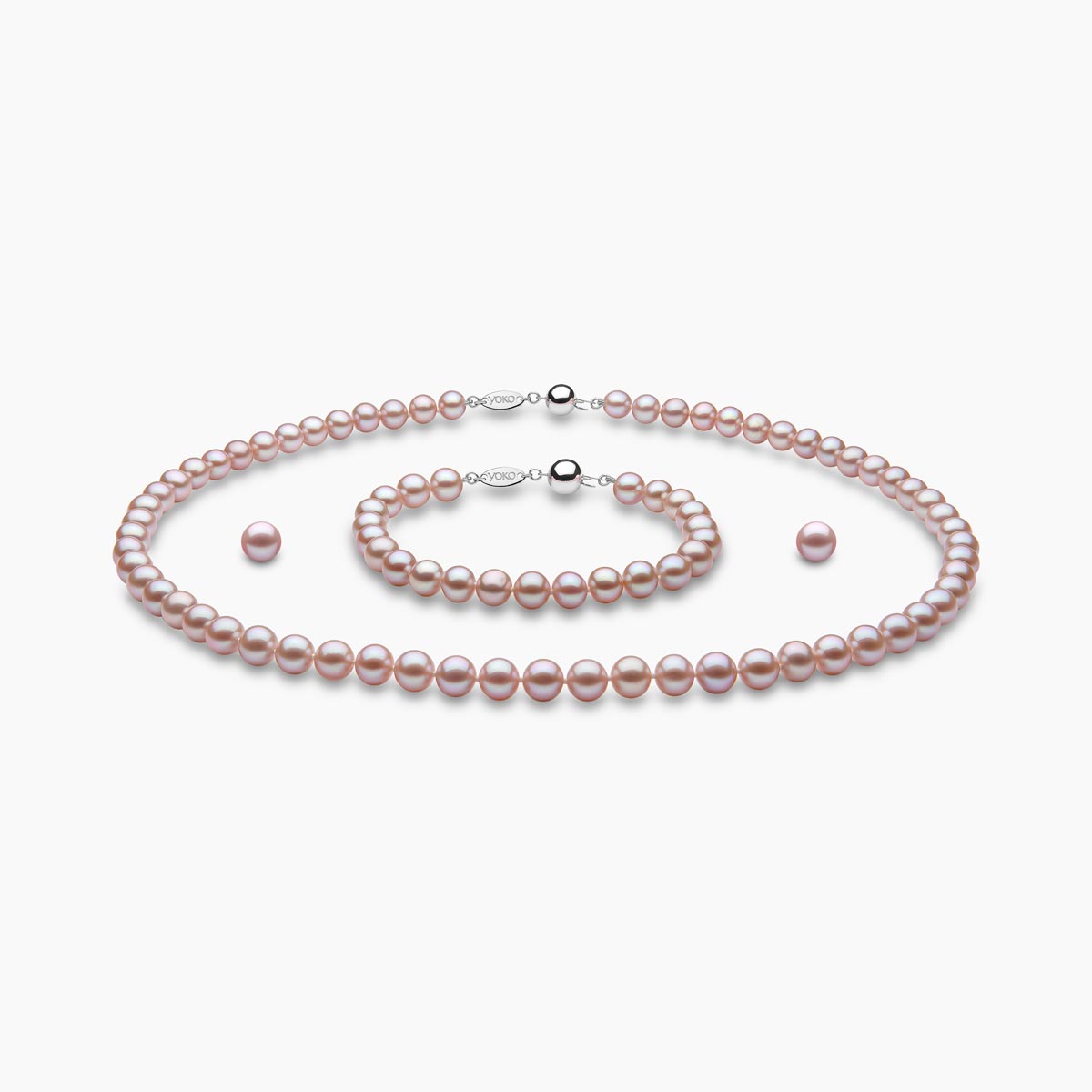 White Gold / Pink Freshwater / 6-7mm