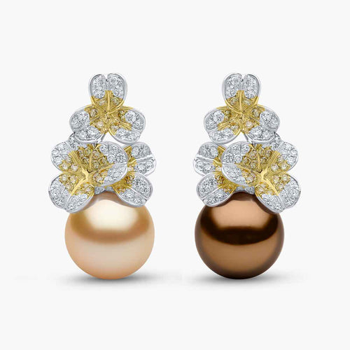 Chocolate Tahitian / White Gold
