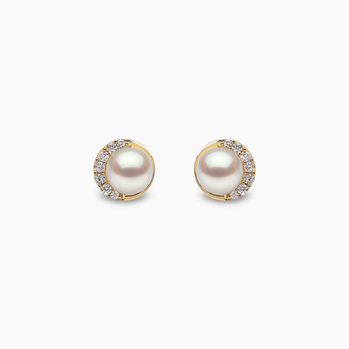 Yellow Gold / White Freshwater