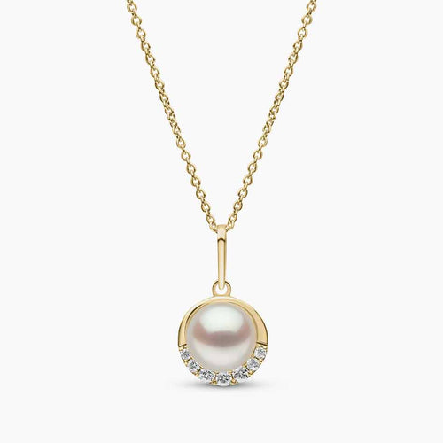 Yellow Gold / White Freshwater