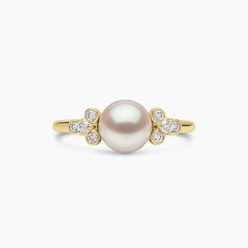 Yellow Gold / White Freshwater