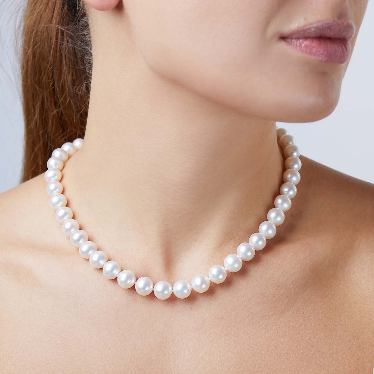 Classic 18K Gold Freshwater Pearl Necklace – Yoko London