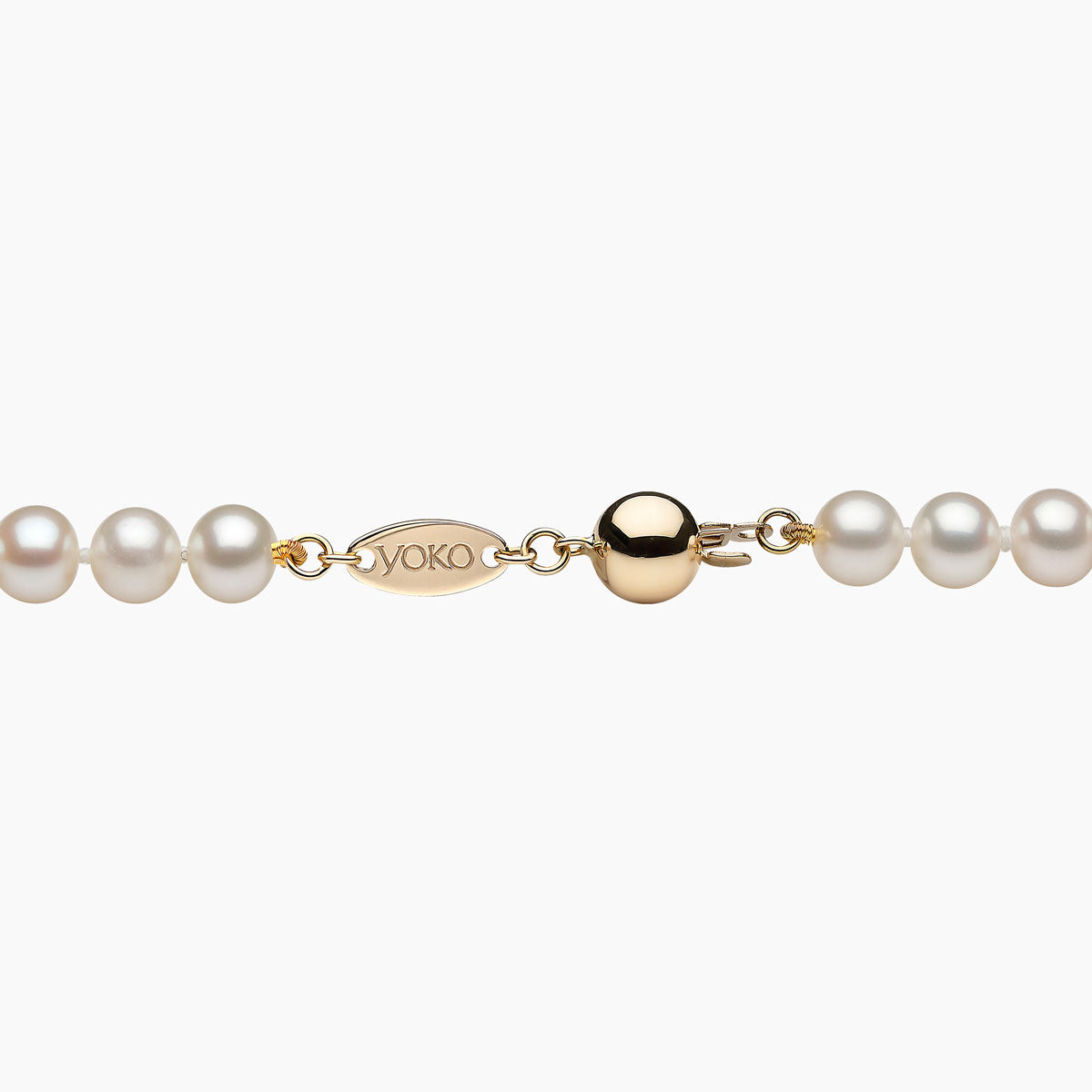 Classic 18K Gold Freshwater Pearl Necklace – Yoko London