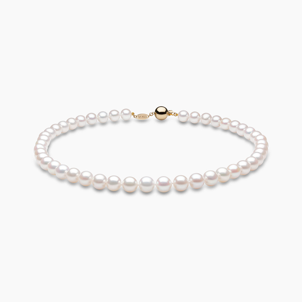 Classic 18K Gold Freshwater Pearl Necklace