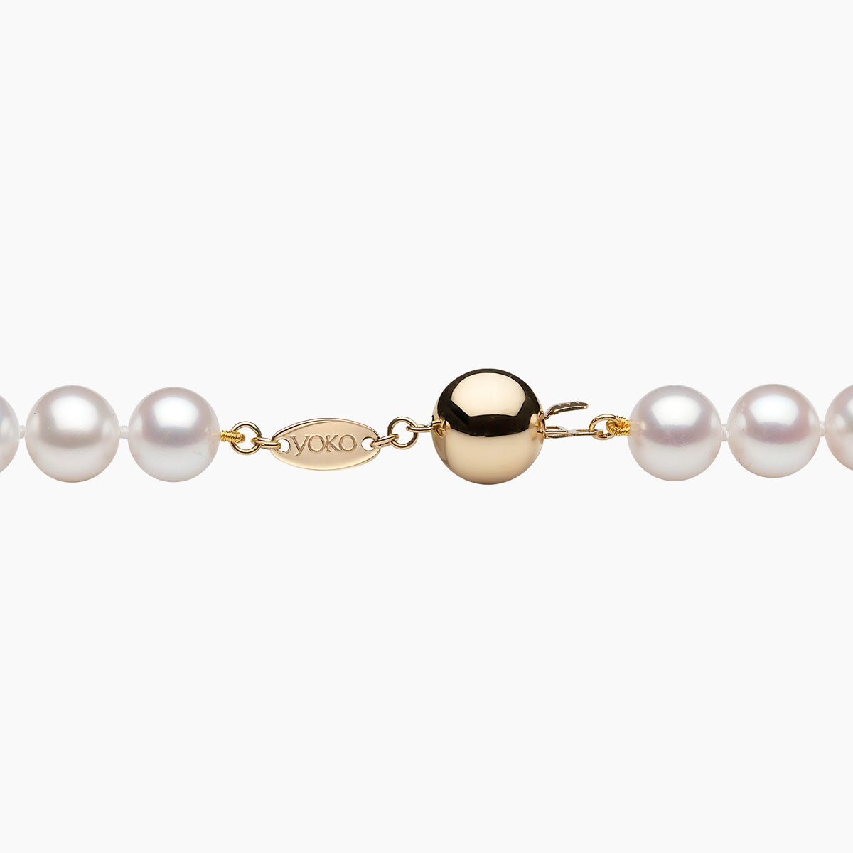 Classic 18K Gold Freshwater Pearl Necklace – Yoko London