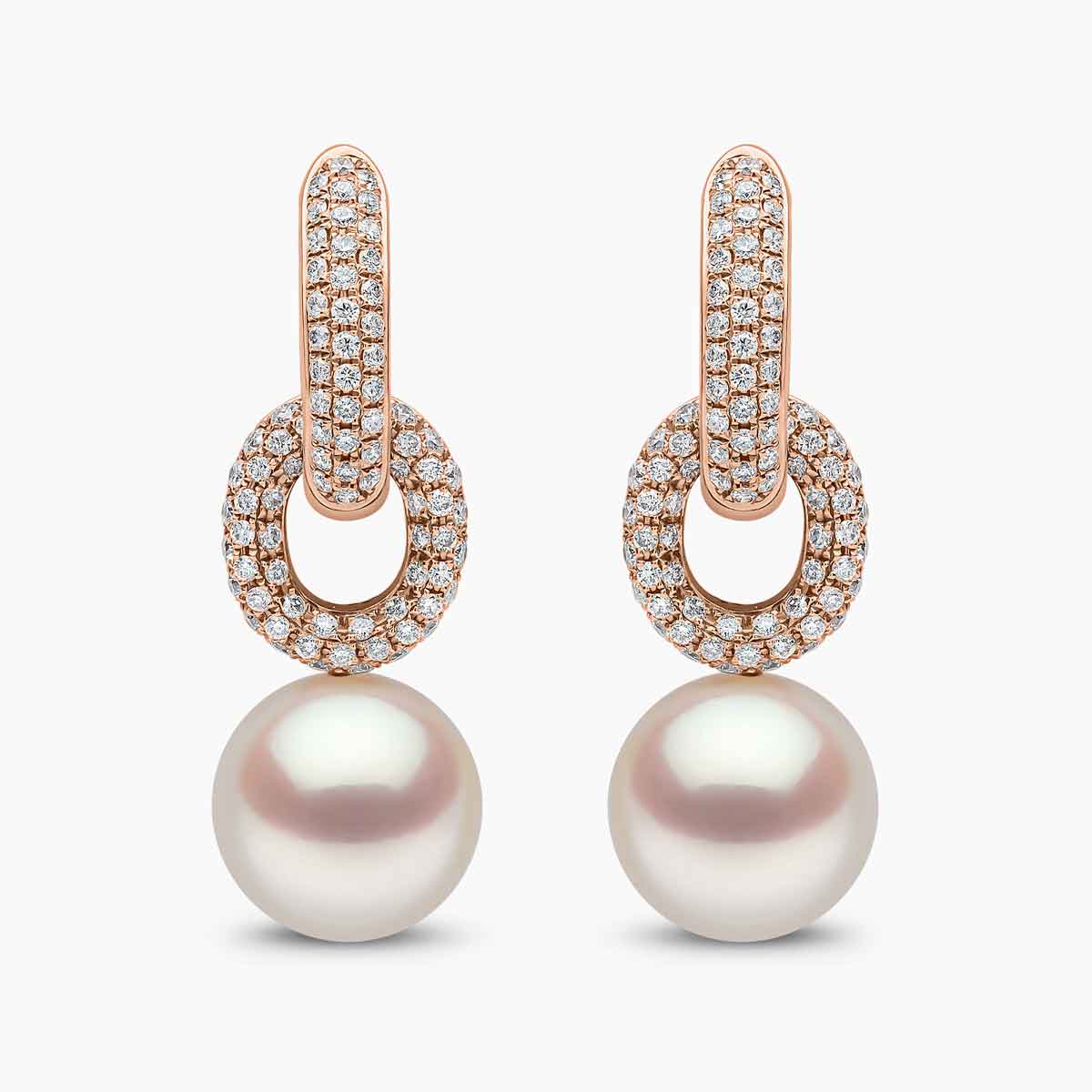 アクセサリー Hirotaka South Sea Pearl Chain Earring Hirotaka South Sea Pearl Chain Earring
