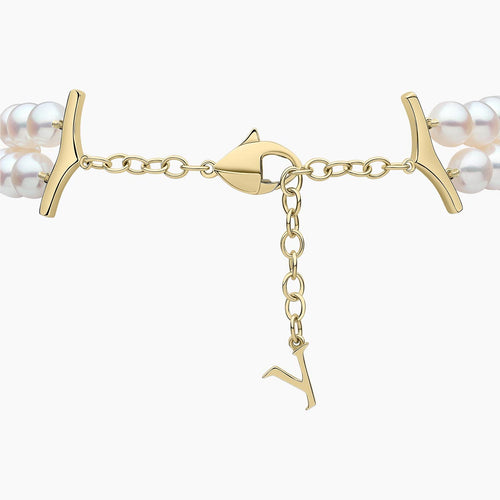 Yellow Gold / White Freshwater