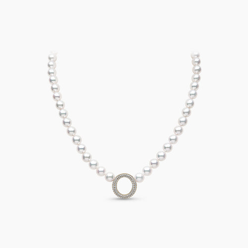 Yellow Gold / White Freshwater