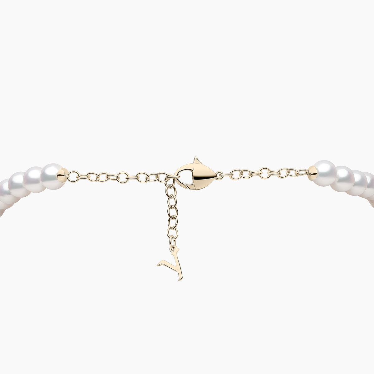 O by Yoko 18K Yellow Gold Akoya Pearl and Diamond Strand Necklace