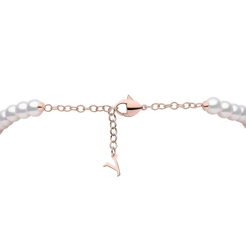 Rose Gold / White Freshwater