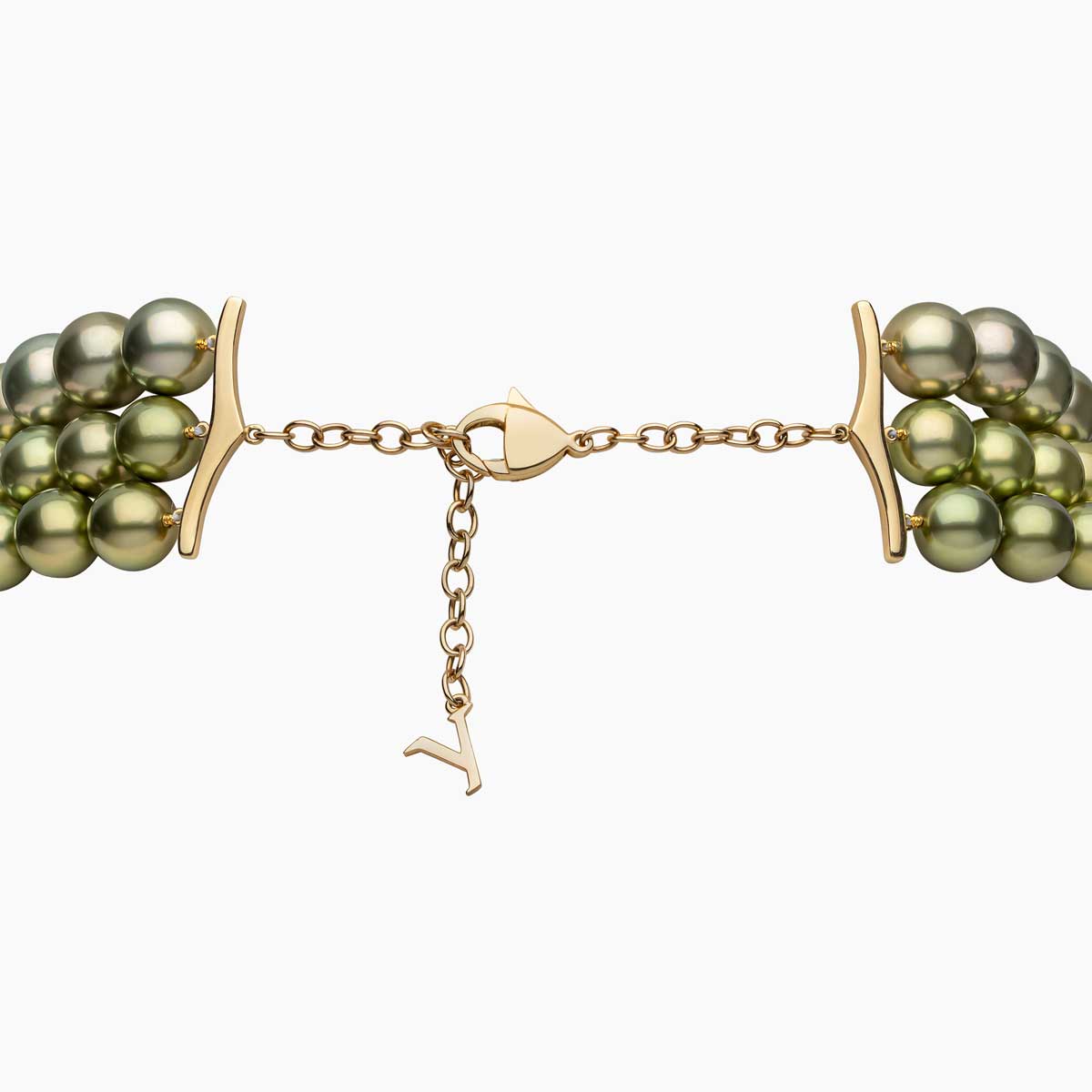 Yellow Gold / Pistachio Tahitian