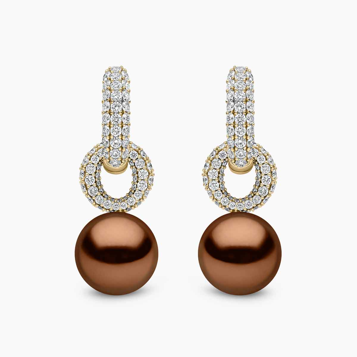 Yellow Gold / Chocolate Tahitian