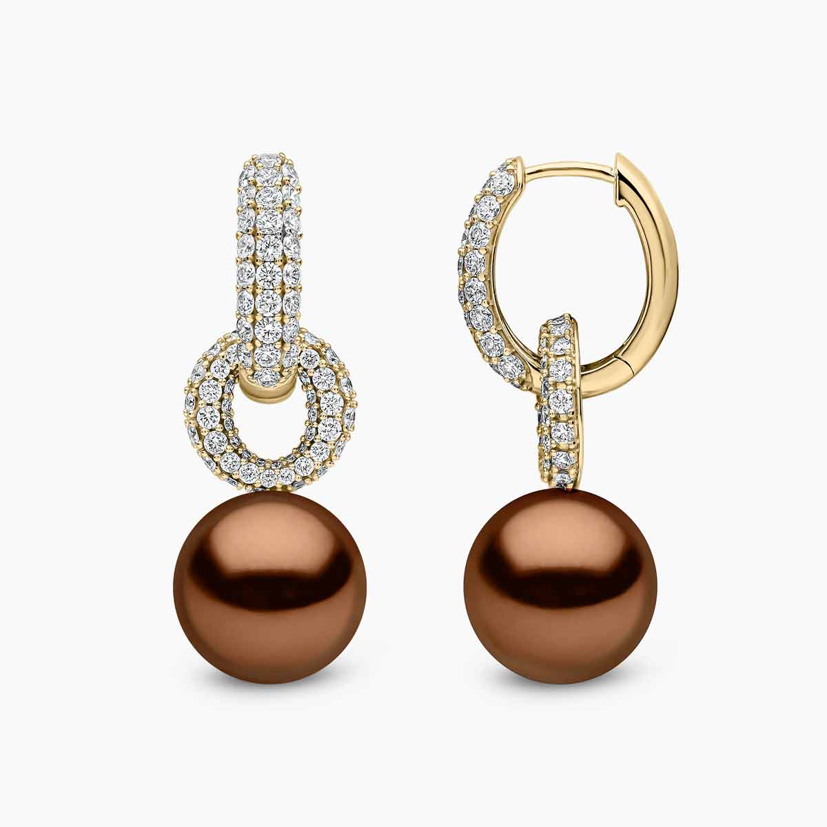 Yellow Gold / Chocolate Tahitian