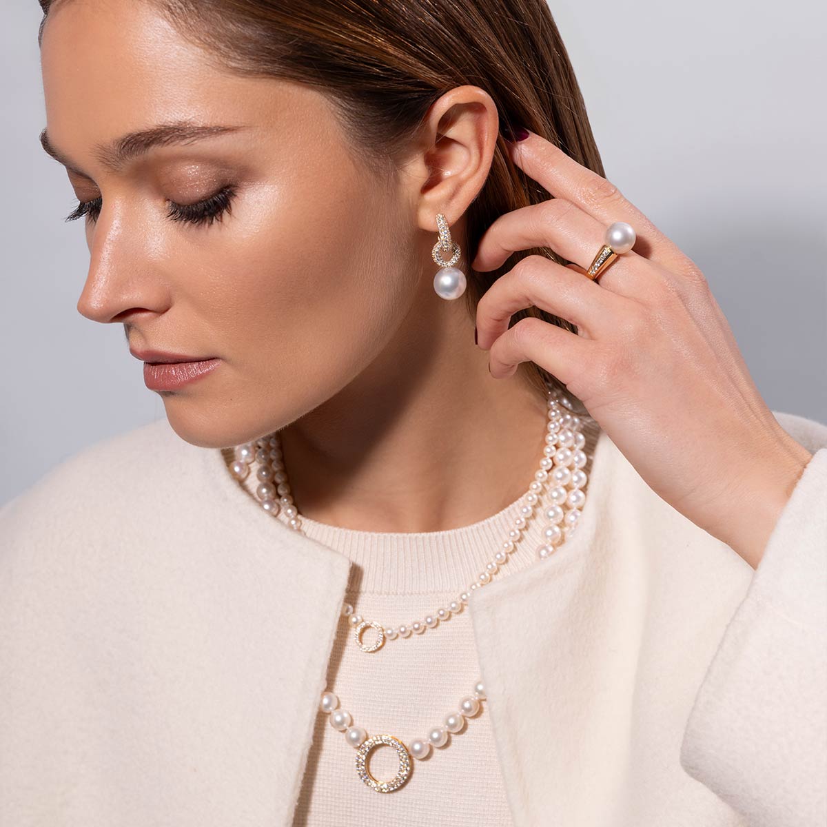 Yellow Gold / White Australian South Sea